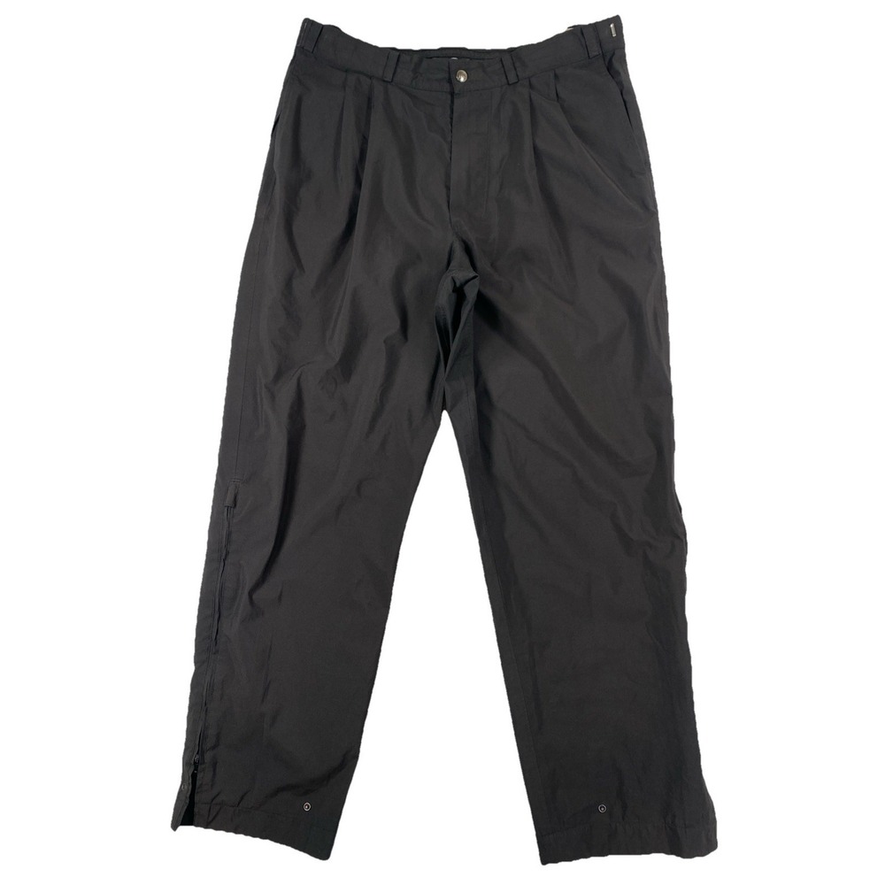 Zero Restriction Gore-Tex Golf Pants Men's Small Black Pleated